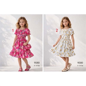 Sukienka dziewczęca  4-14 lat