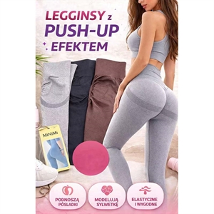Legginsy długie damskie Push-Up  S/M-L/XL