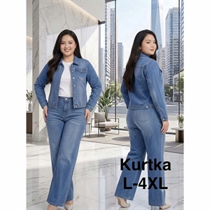 Kurtka jeansowa damska  L-4XL