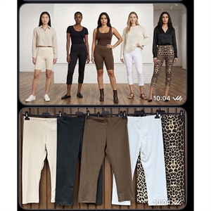 Legginsy krótkie damskie produkt Włoski