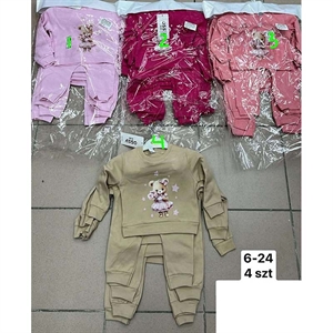 Komplet dziewczęcy produkt Turecki  6-24M