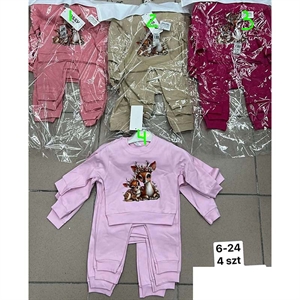 Komplet dziewczęcy produkt Turecki  6-24M
