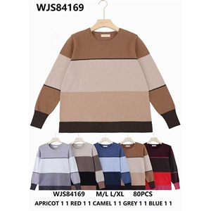 Sweter damski okrągły  M/L-L/XL