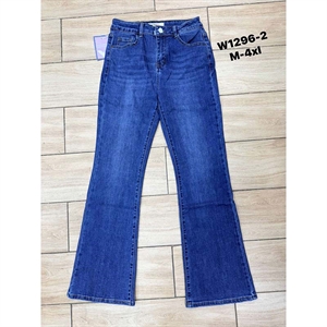 Jeansy dzwony damskie  M-4XL