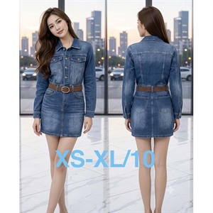 Sukienka jeansowa damska  XS-XL