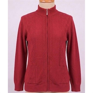 Sweter damski rozpinany na zamek  S-2XL