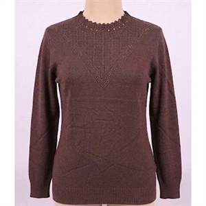 Sweter damski okrągły  S-2XL