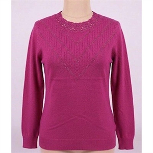 Sweter damski okrągły  S-2XL