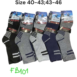 Skarpetki męskie termo  40-43/43-46