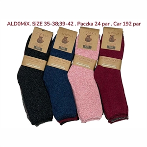Skarpetki damskie alpaka  35-38/39-42