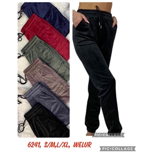 Spodnie welurowe (S-XL)