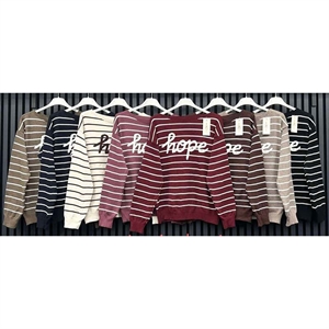 Sweter damski okrągły