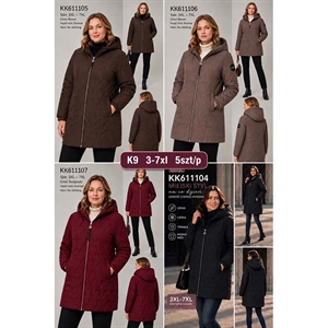Kurtka damska Big Size  3XL-7XL