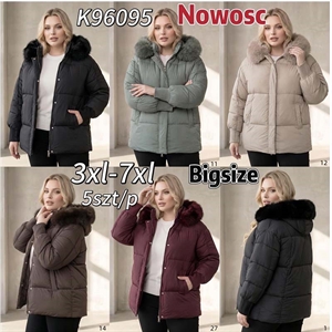 Kurtka damska Big Size  3XL-7XL