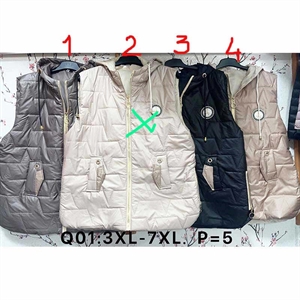 Kamizelka damska Big Size  3XL-7XL