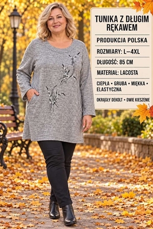 Tunika damska produkt Polski  L-4XL