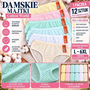 Majtki damskie  L-3XL