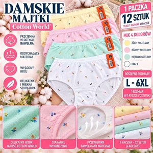 Majtki damskie  L-3XL