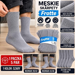 Skarpetki męskie  39-42/43-46