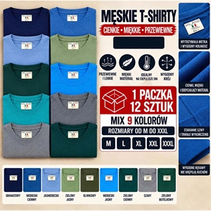 Koszulka męska z krótkim rękawem  M-3XL
