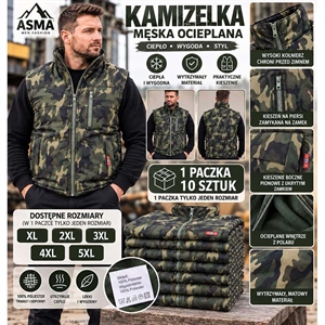 Kamizelka męska  XL-5XL