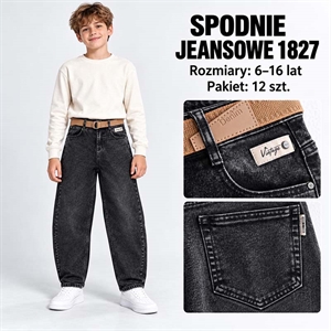 Jeansy chłopięce  6-16 lat