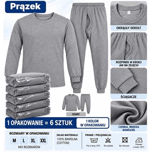 Komplet męski  M-2XL