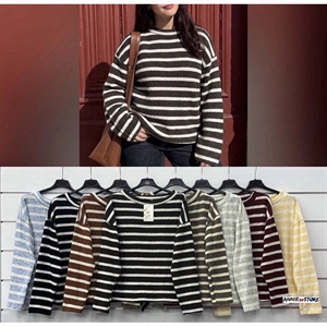 Sweter damski okrągły