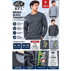 Podkoszulka męska  XL-3XL/4XL-6XL