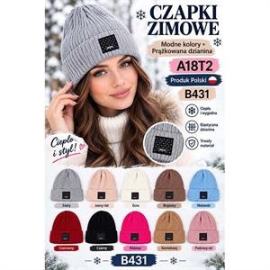 Czapka damska