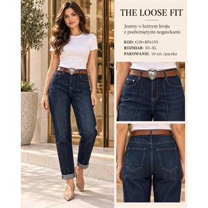 Jeansy damskie  XS-XL