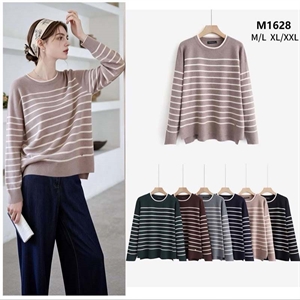Sweter damski okrągły  M-2XL