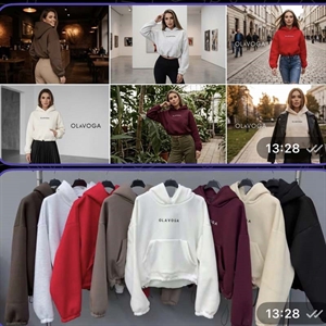 Bluza damska kangurka produkt Włoski