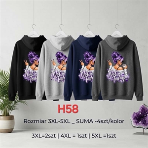 Bluza damska Big Size  3XL-5XL