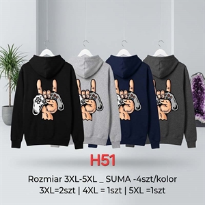 Bluza męska Big Size  3XL-5XL