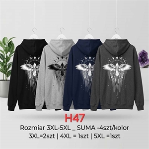 Bluza męska Big Size  3XL-5XL