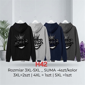 Bluza męska Big Size  3XL-5XL