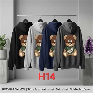 Bluza męska Big Size  3XL-5XL