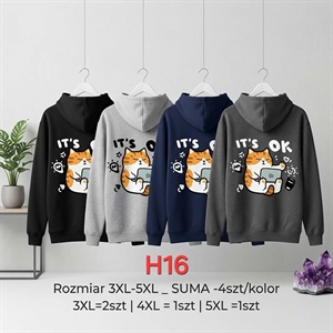 Bluza męska Big Size  3XL-5XL