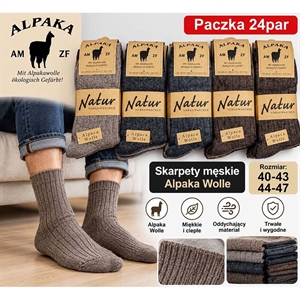 Skarpetki męskie  40-43/44-47