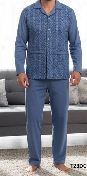 Piżama męska ocieplana (M-3XL)