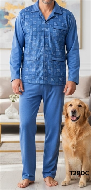 Piżama męska ocieplana (M-3XL)