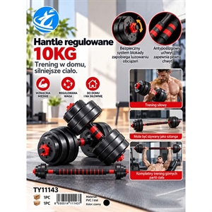 Hantle regulowane 10 KG