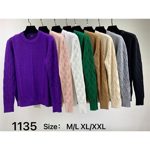 Sweter damski okrągły M/L-XL/2XL