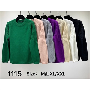Sweter damski okrągły M/L-XL/2XL