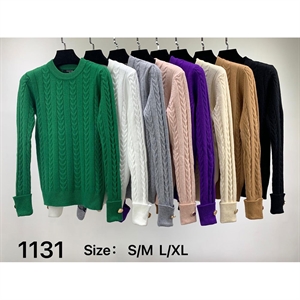 Sweter damski okrągły (S/M-L/XL)
