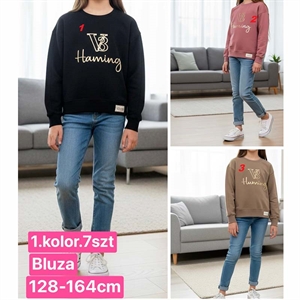 Bluza dziewczęca  128-164cm