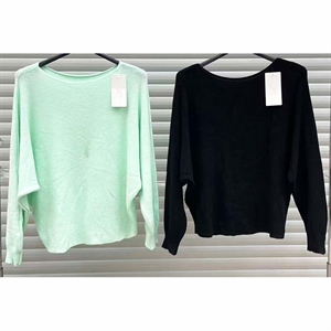 Sweter damski okrągły