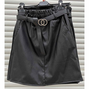 Spódnica ze sztucznej skóry produkt Włoski  S-XL