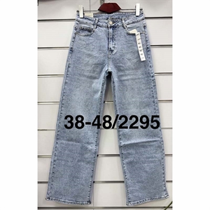 Jeansy szerokie nogawki  38-48